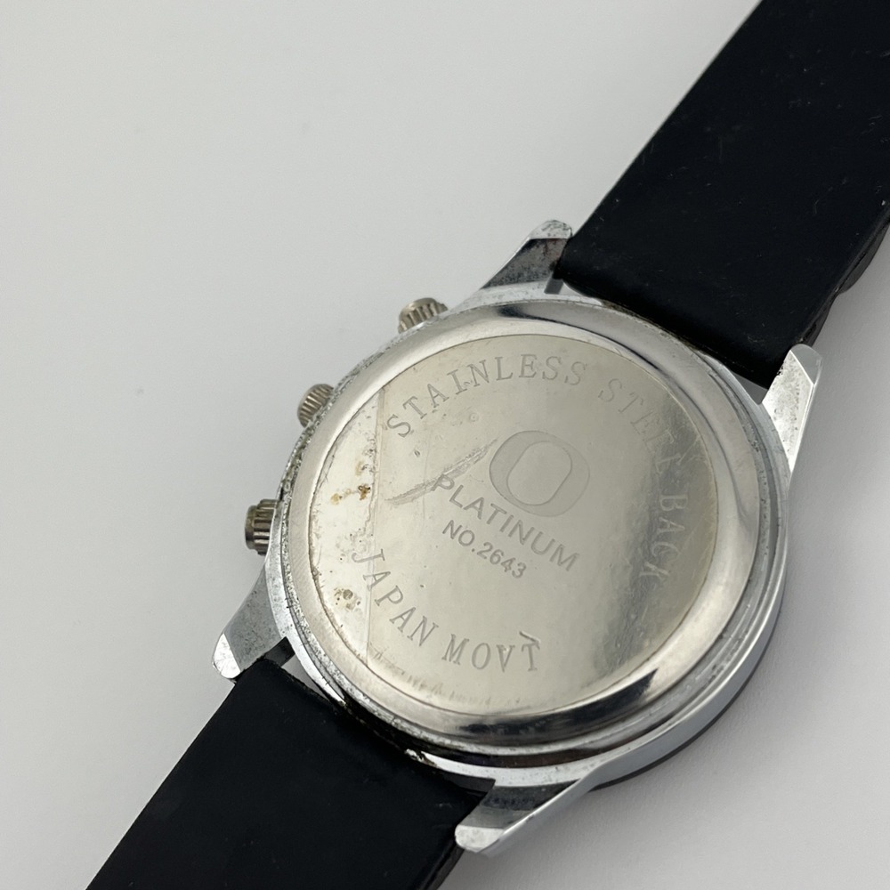 Ladies University Of Oregon Ducks‎ Watch Women Black Silicone Band- New Battery - Picture 8 of 9